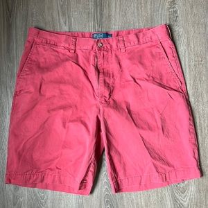 Red Polo Shorts 36 waist